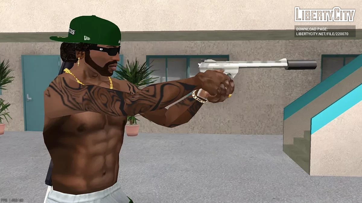 44 Auto Mag с глушителем / GTA San Andreas