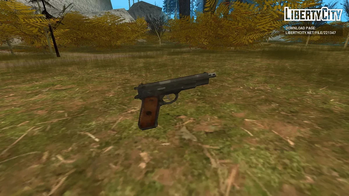 CZ-75 из GTA TLaD / GTA San Andreas