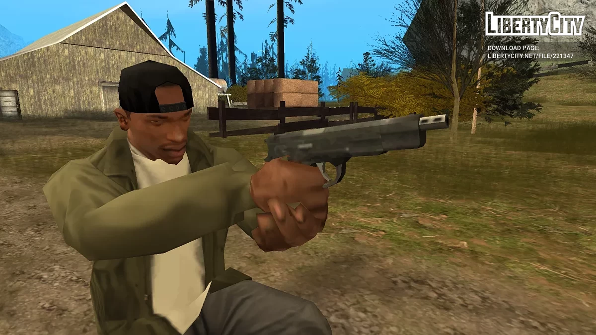CZ-75 из GTA TLaD / GTA San Andreas