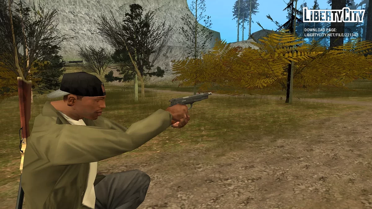CZ-75 из GTA TLaD / GTA San Andreas