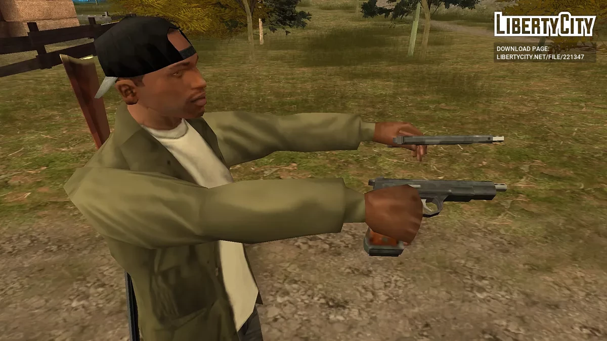 CZ-75 из GTA TLaD / GTA San Andreas