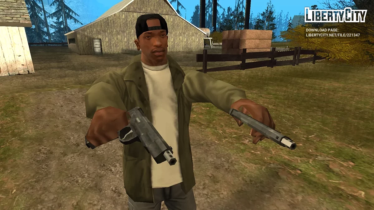 CZ-75 из GTA TLaD / GTA San Andreas