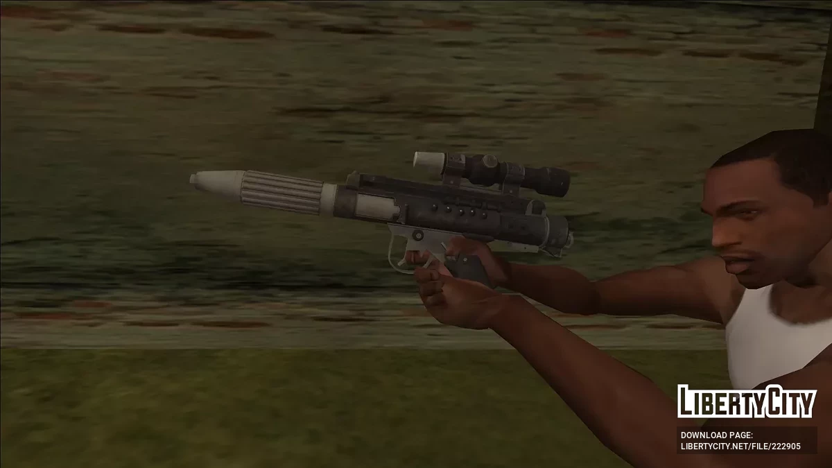Бластер DH-17 из Звёздных Войн / GTA San Andreas