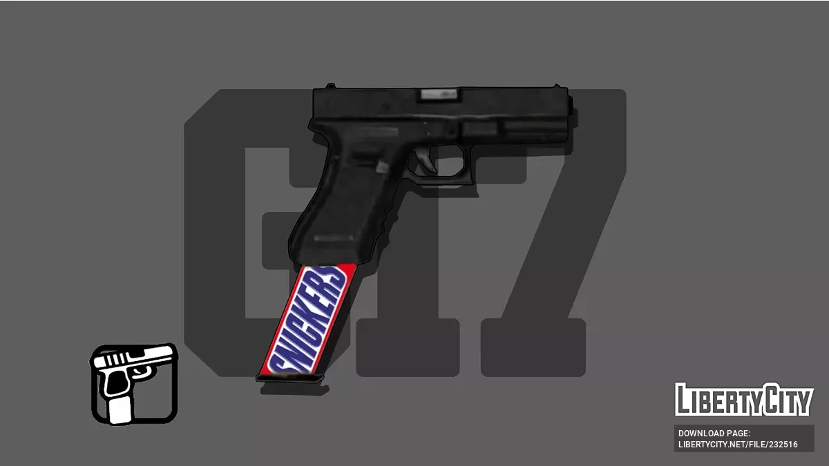 Glock17 Snickers / GTA San Andreas