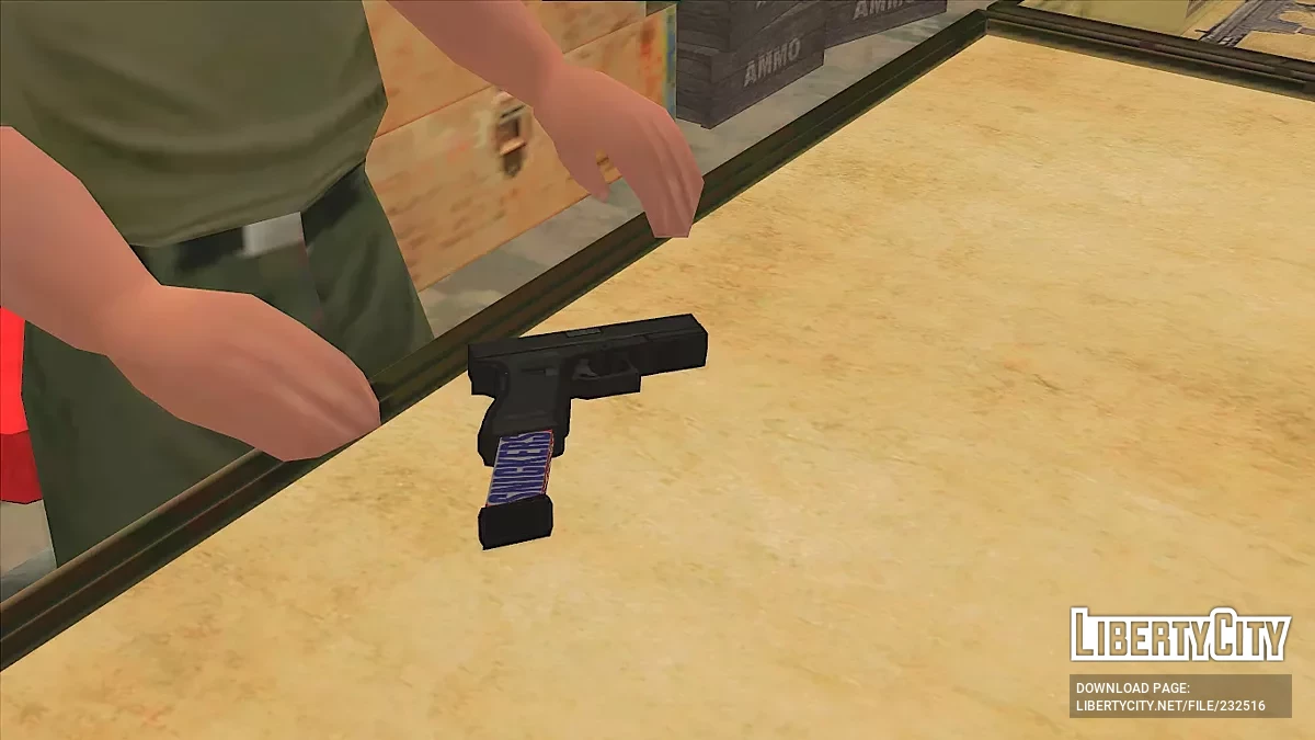 Glock17 Snickers / GTA San Andreas