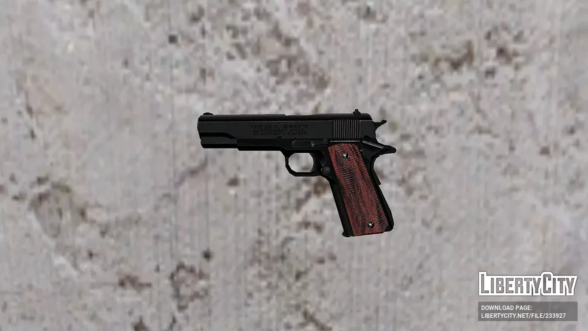 Colt M1911 из CrossFire / GTA San Andreas