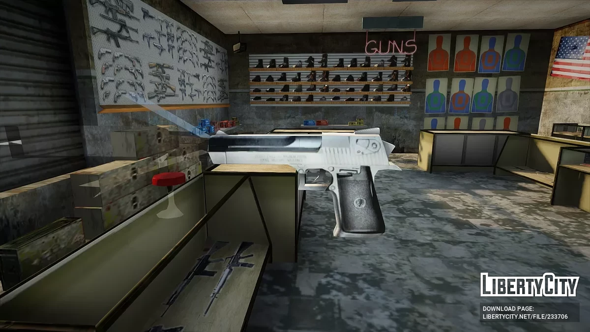 Desert Eagle из Manhunt 1 / GTA San Andreas