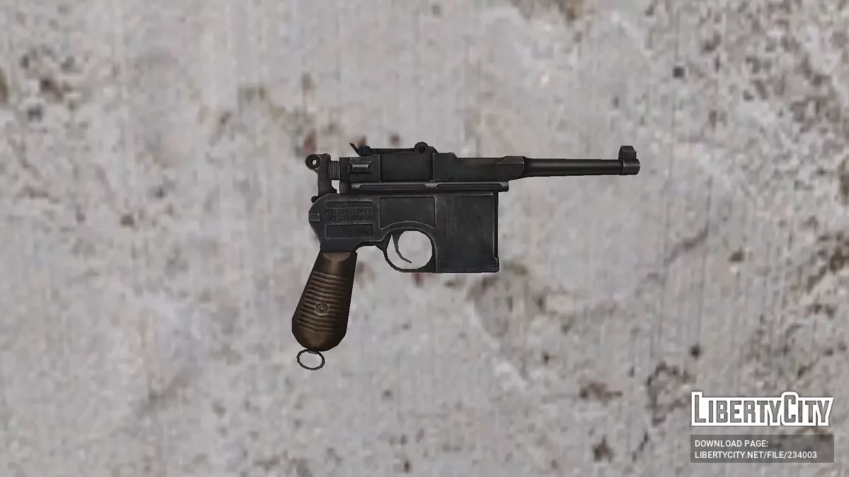 Mauser M1896 / GTA San Andreas