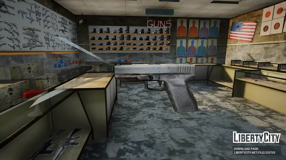 Пистолет из Manhunt 1 / GTA San Andreas