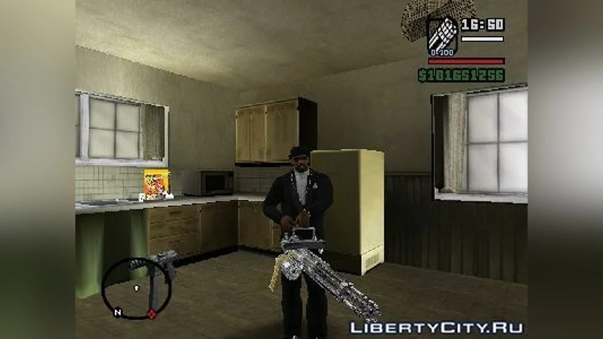 Хромовый миниган / GTA San Andreas