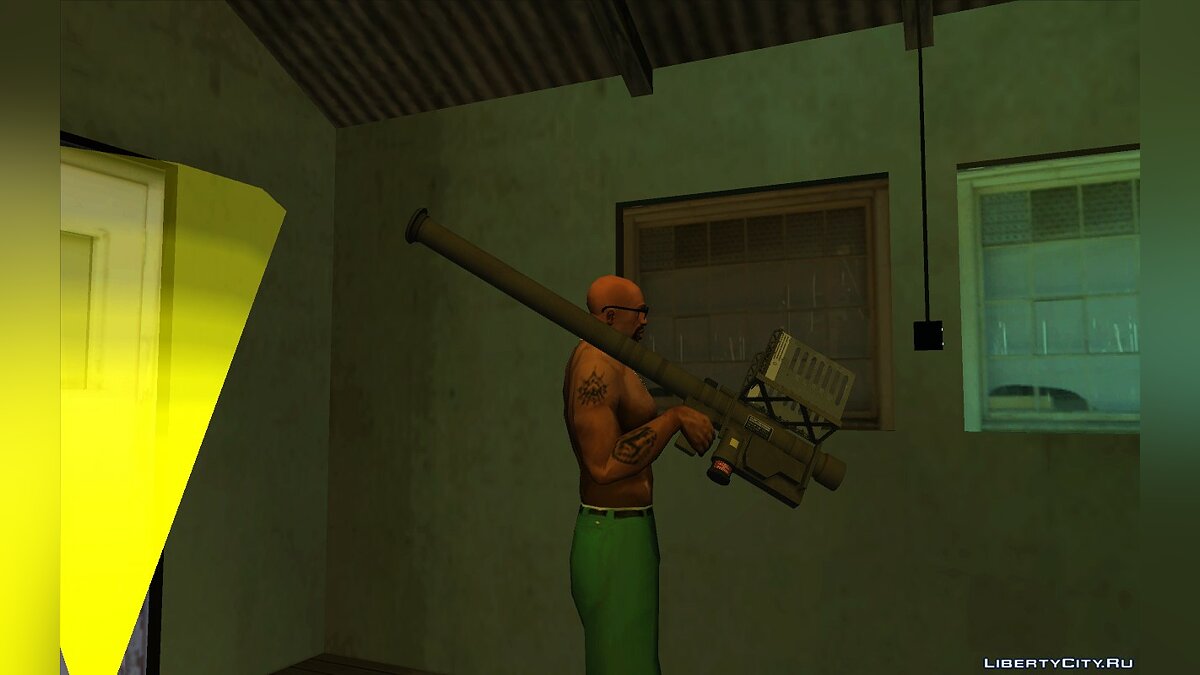 Скачать РПГ-7 и FIM-92F для GTA San Andreas