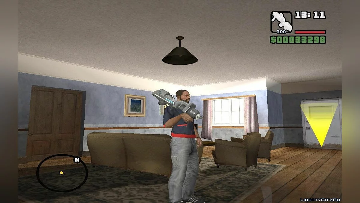 Космическая вундервафля из Garry`s Mod / GTA San Andreas