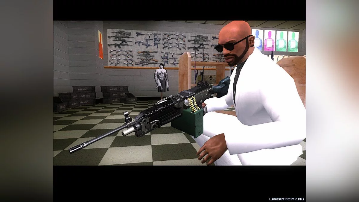M249 (не замена, а добавление) / GTA San Andreas