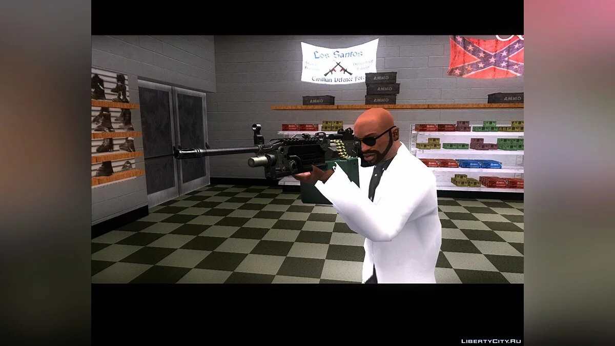 M249 (не замена, а добавление) / GTA San Andreas