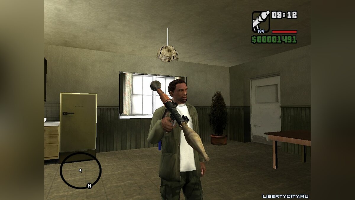 Скачать РПГ из COD4 для GTA San Andreas