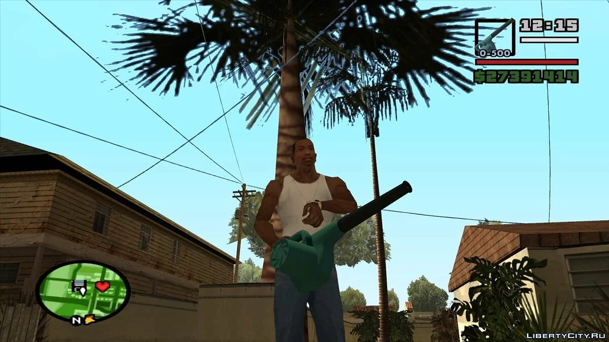 Воздуходувка / GTA San Andreas