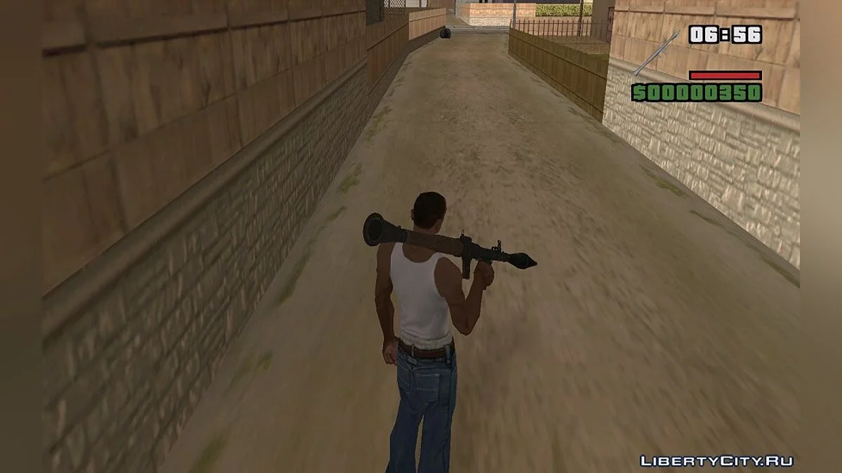 RPG-7B2 из Battlefield 3 / GTA San Andreas