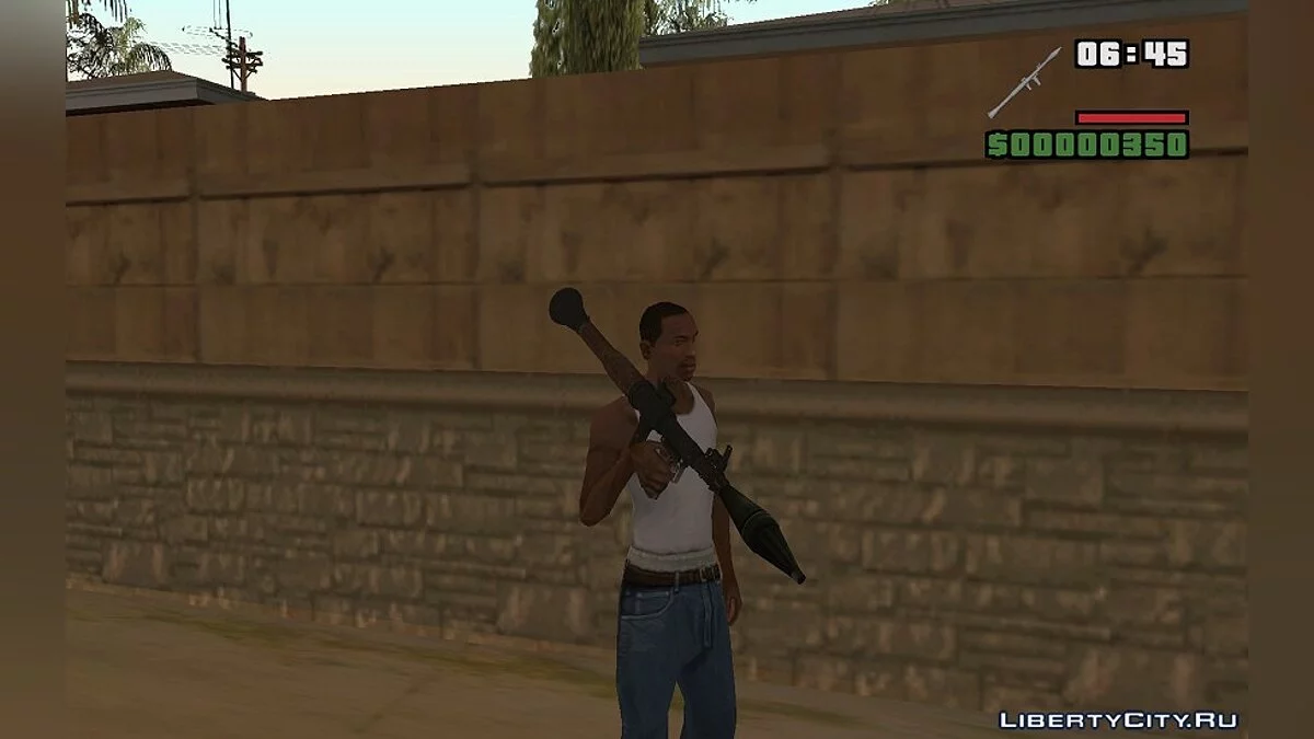 RPG-7B2 из Battlefield 3 / GTA San Andreas