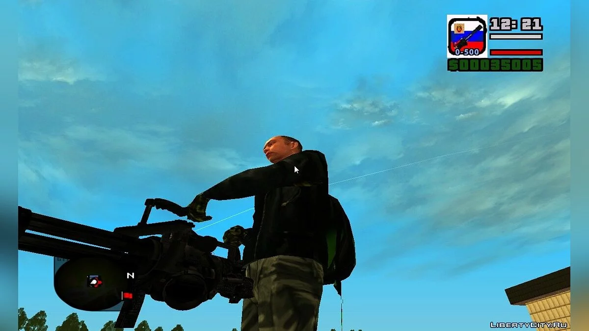 Пулемёт Вулкан / GTA San Andreas