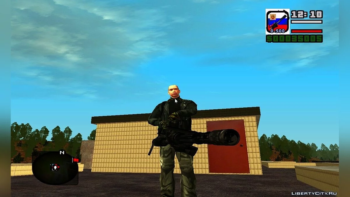 Пулемёт Вулкан / GTA San Andreas