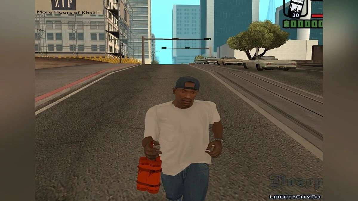 Динамит из Crazy Machines / GTA San Andreas