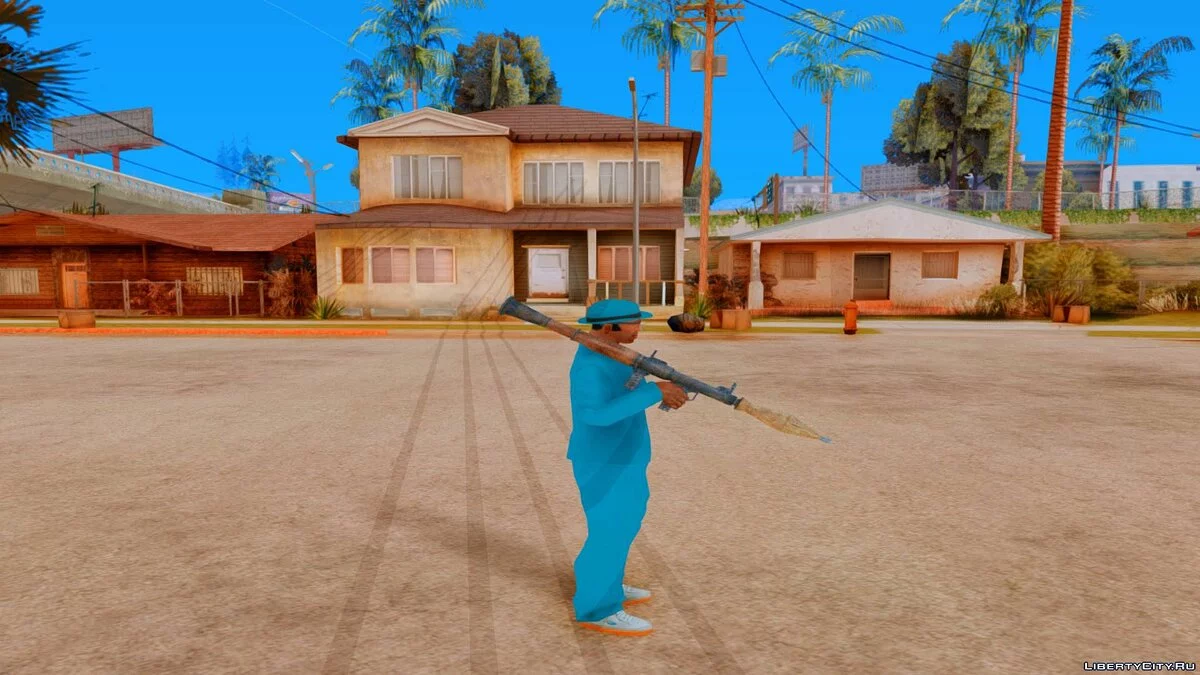 RPG-7 из Spec Ops: The Line / GTA San Andreas