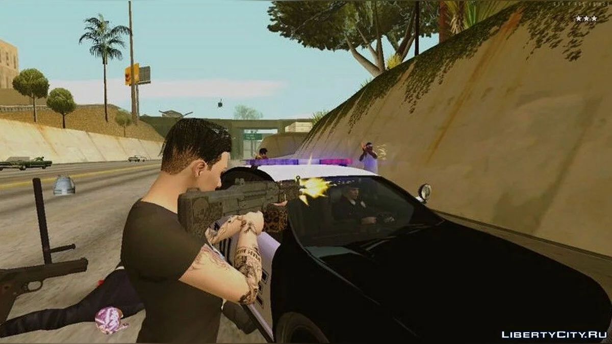 Пулемет из GTA Online / GTA San Andreas