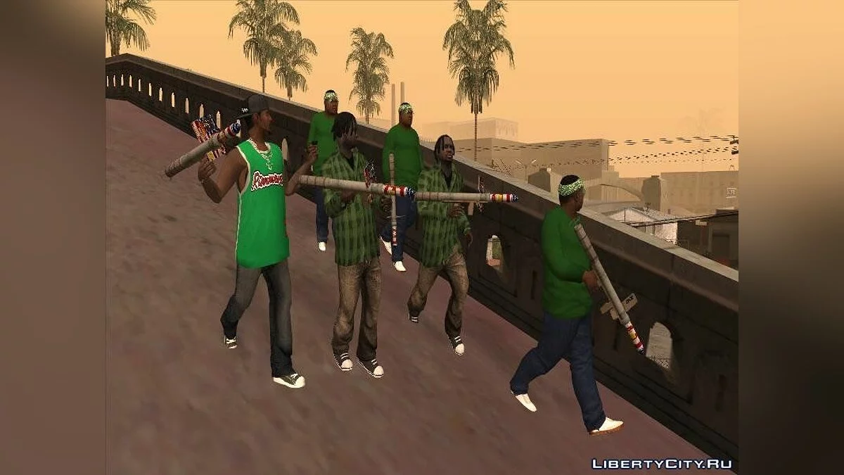 РПГ в американском стиле / GTA San Andreas