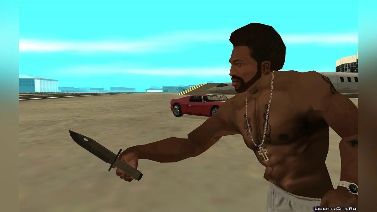 Боевой нож из игры Silent Hill Home Coming / GTA San Andreas