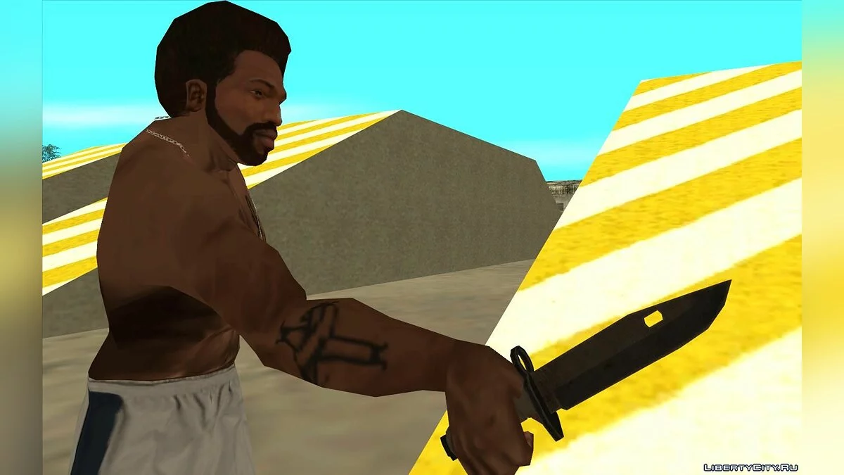 Боевой нож из игры Silent Hill Home Coming / GTA San Andreas