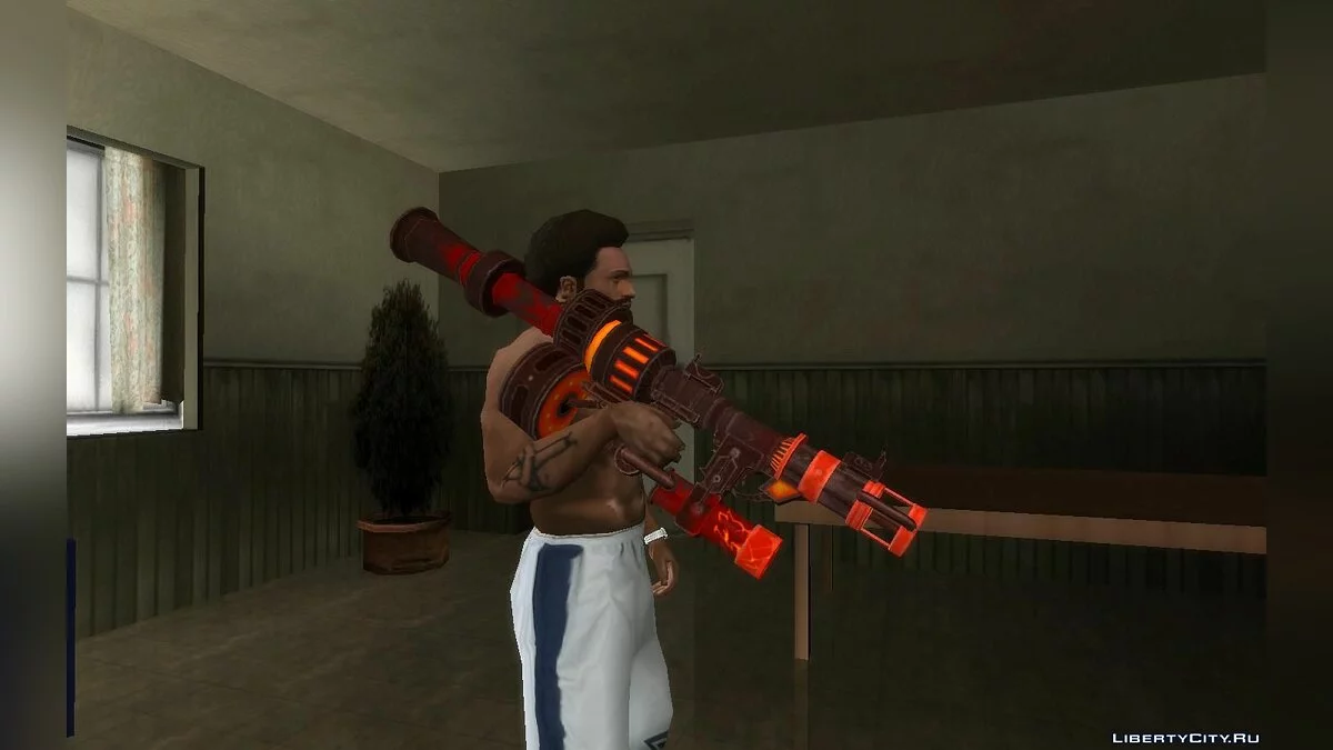 RPG PyroclasmW из игры Rules of Survival (Бонус) / GTA San Andreas