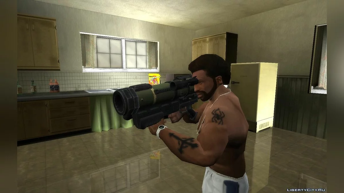Ракетная установка из Resident Evil: Operation Raccoon City / GTA San Andreas