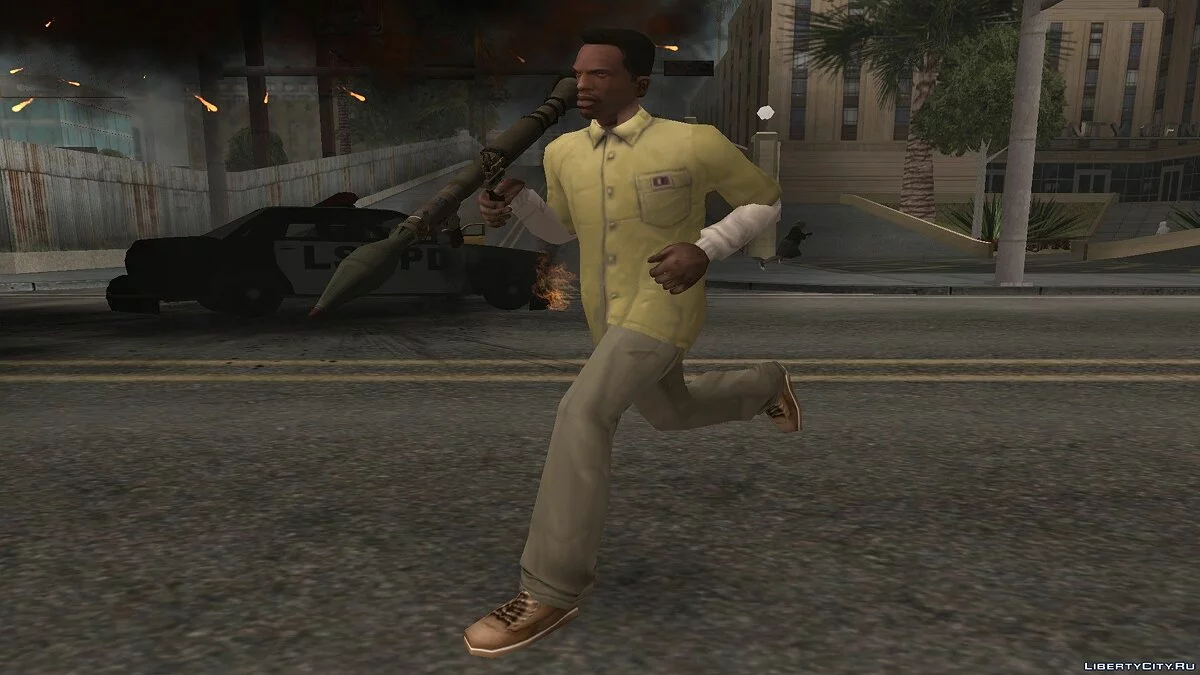 Ракетная установка \"Shrewsbury\" из GTA 5 / GTA San Andreas