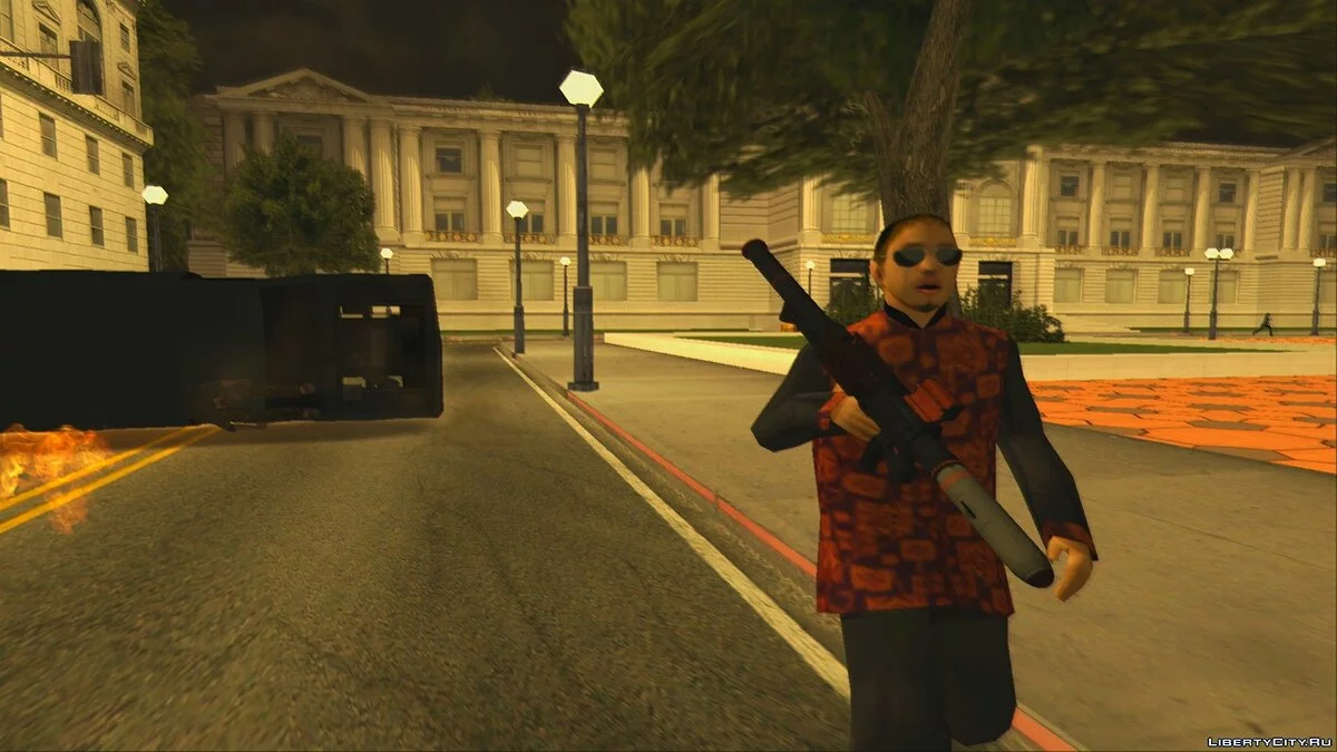Самонаводящаяся пусковая установка из GTA 5 / GTA San Andreas