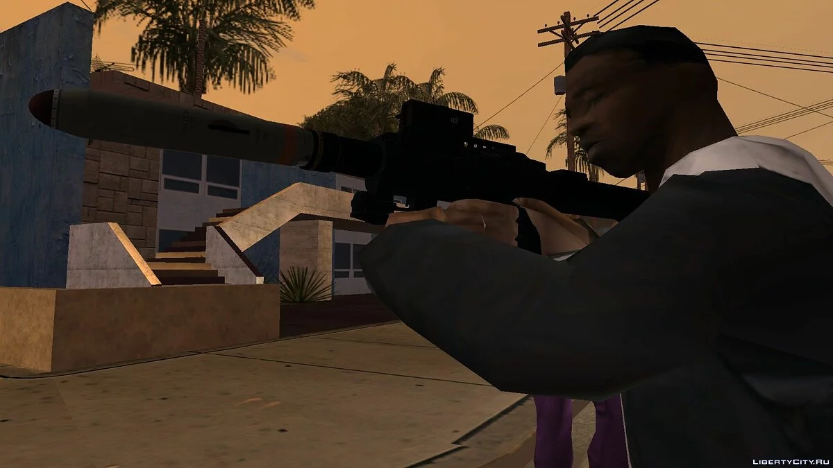 Самонаводящаяся пусковая установка из GTA 5 / GTA San Andreas