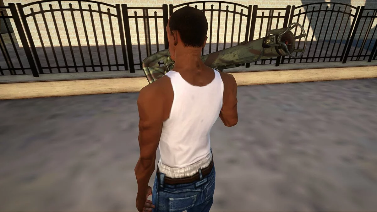 Panzerschreck Anti-Tank Rocket Launcher / GTA San Andreas
