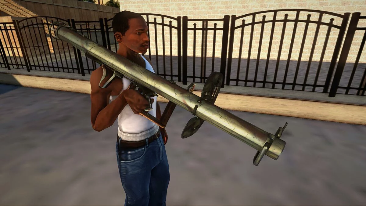 Panzerschreck Anti-Tank Rocket Launcher / GTA San Andreas