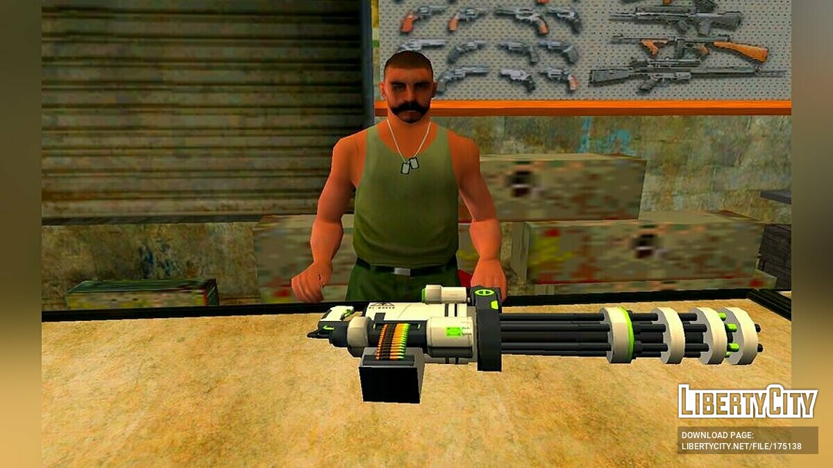 Скачать Little Machine Gun V для GTA San Andreas