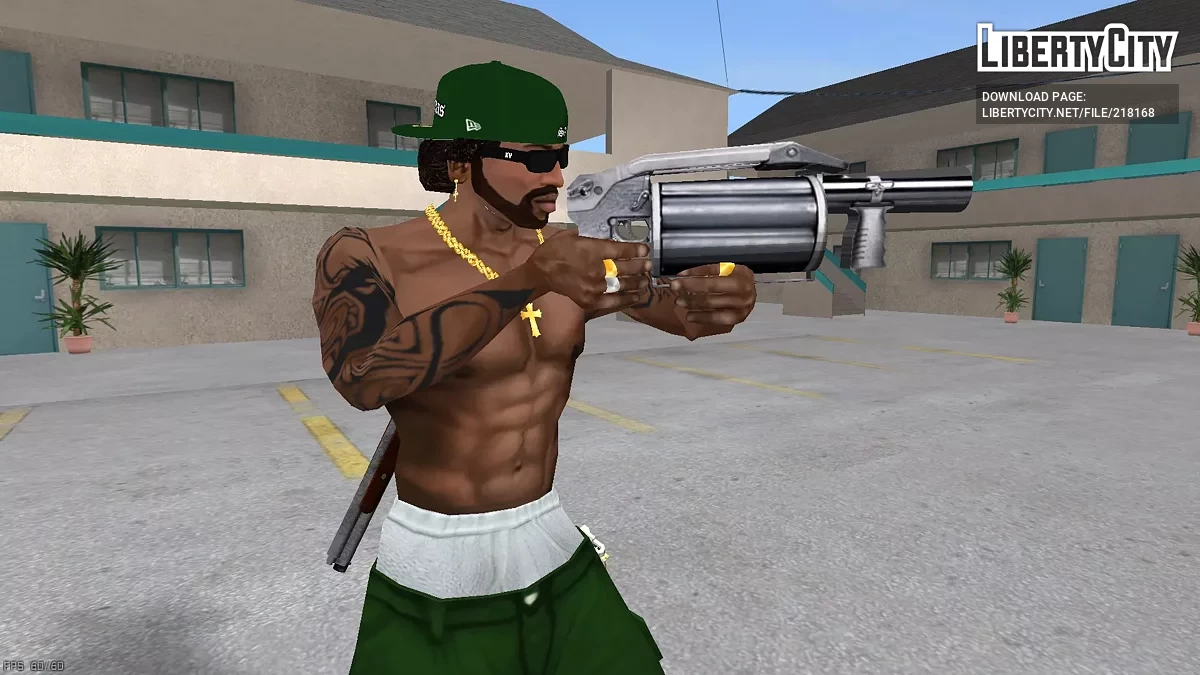 Гранатомет DefTech 37мм / GTA San Andreas