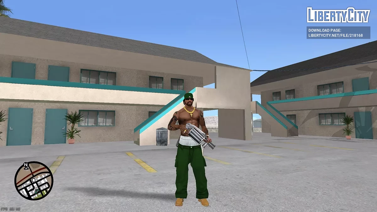 Гранатомет DefTech 37мм / GTA San Andreas