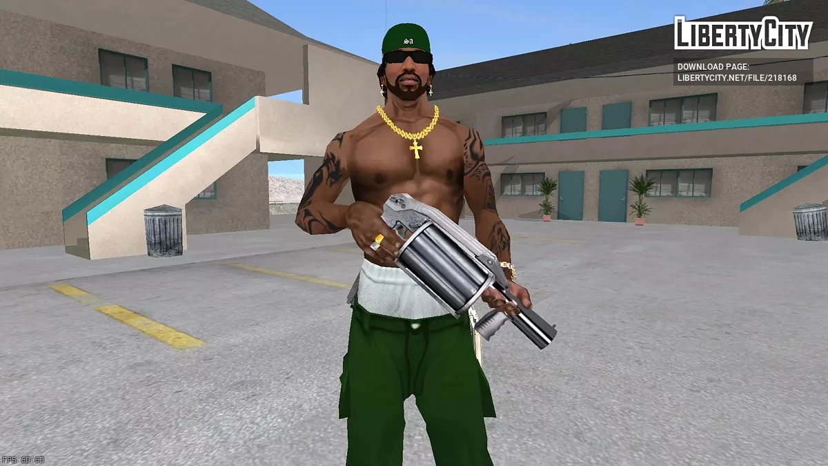 Гранатомет DefTech 37мм / GTA San Andreas