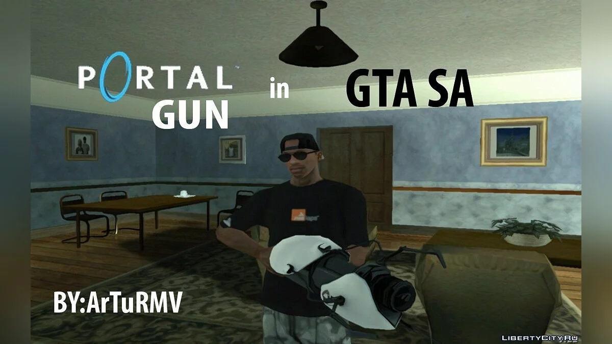 Portal gun By ArturMV / GTA San Andreas