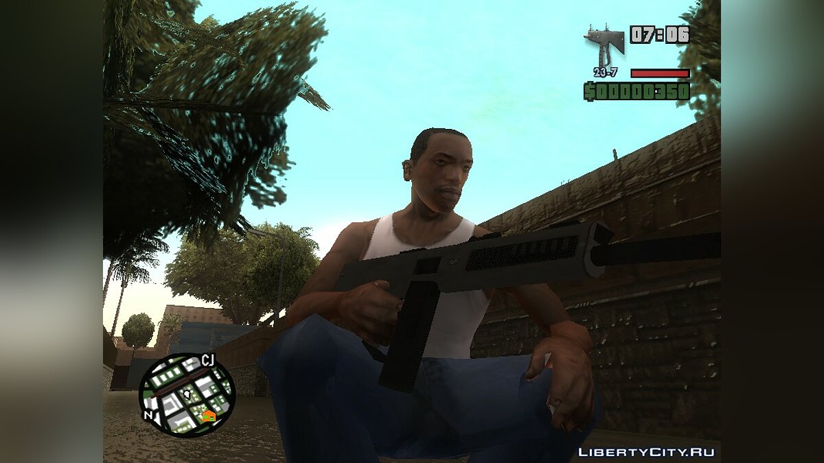 Скачать AA-12 для GTA San Andreas