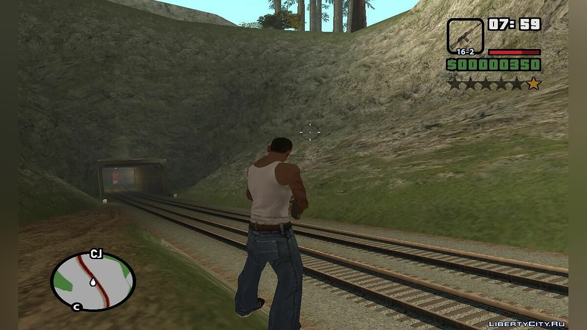 Скачать Сайга 12к для GTA San Andreas