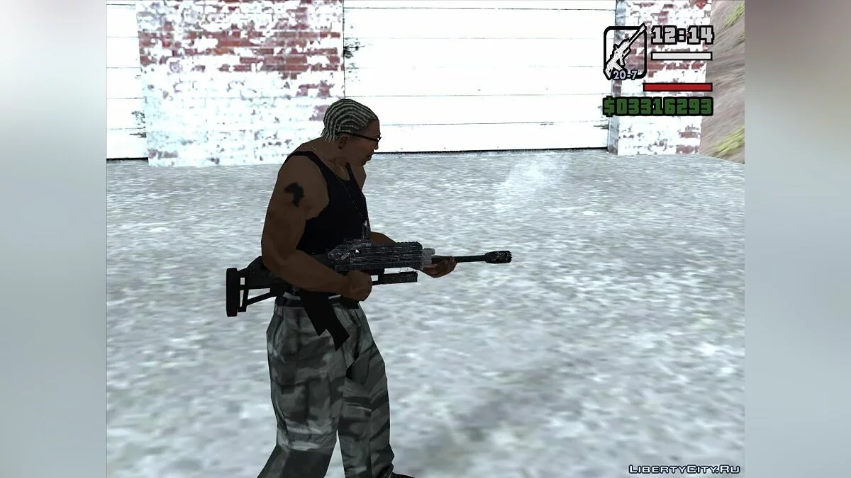 Сайга 12с из WARFACE / GTA San Andreas