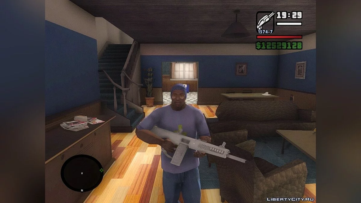 Дробовик AA-12 / GTA San Andreas