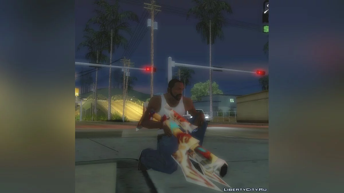 Винтовка из World of Warcraft / GTA San Andreas