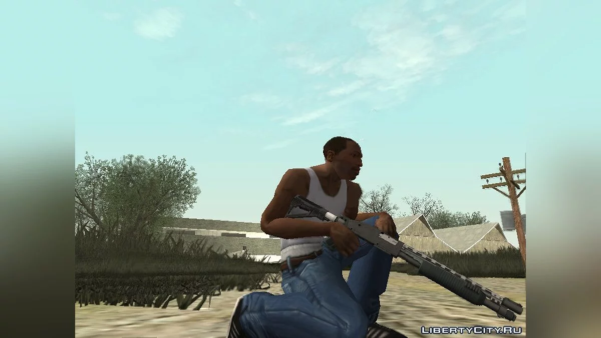 [GTA V] Pump shotgun / GTA San Andreas