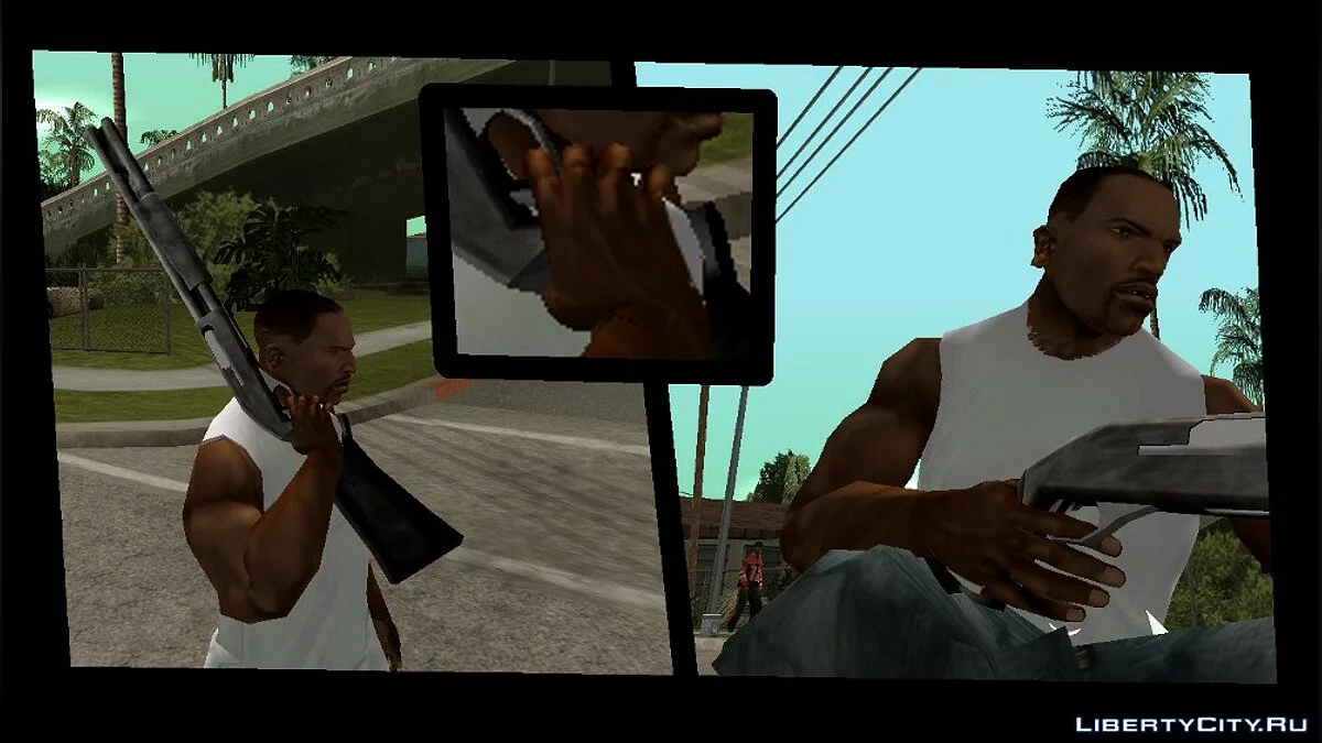 Weapons: Chromegun №2 / GTA San Andreas