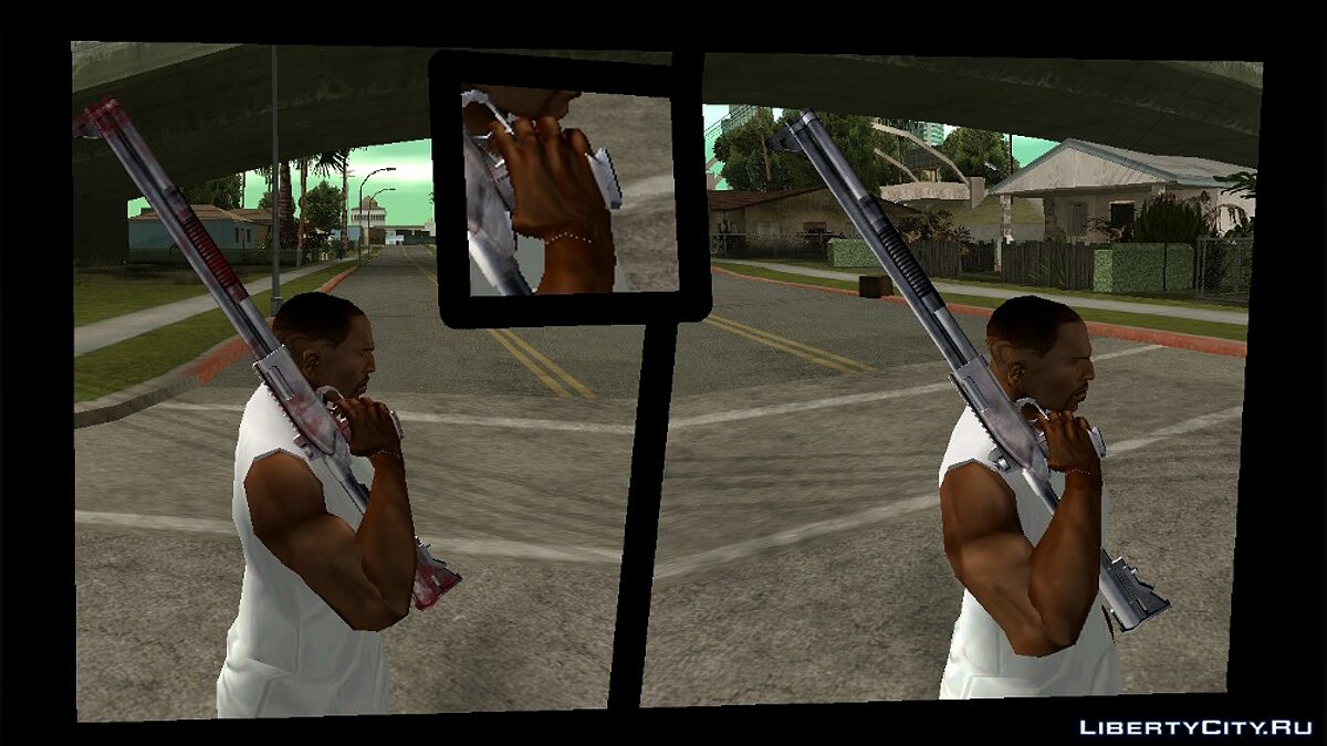 Weapons: Chromegun для GTA San Andreas - Картинка #2